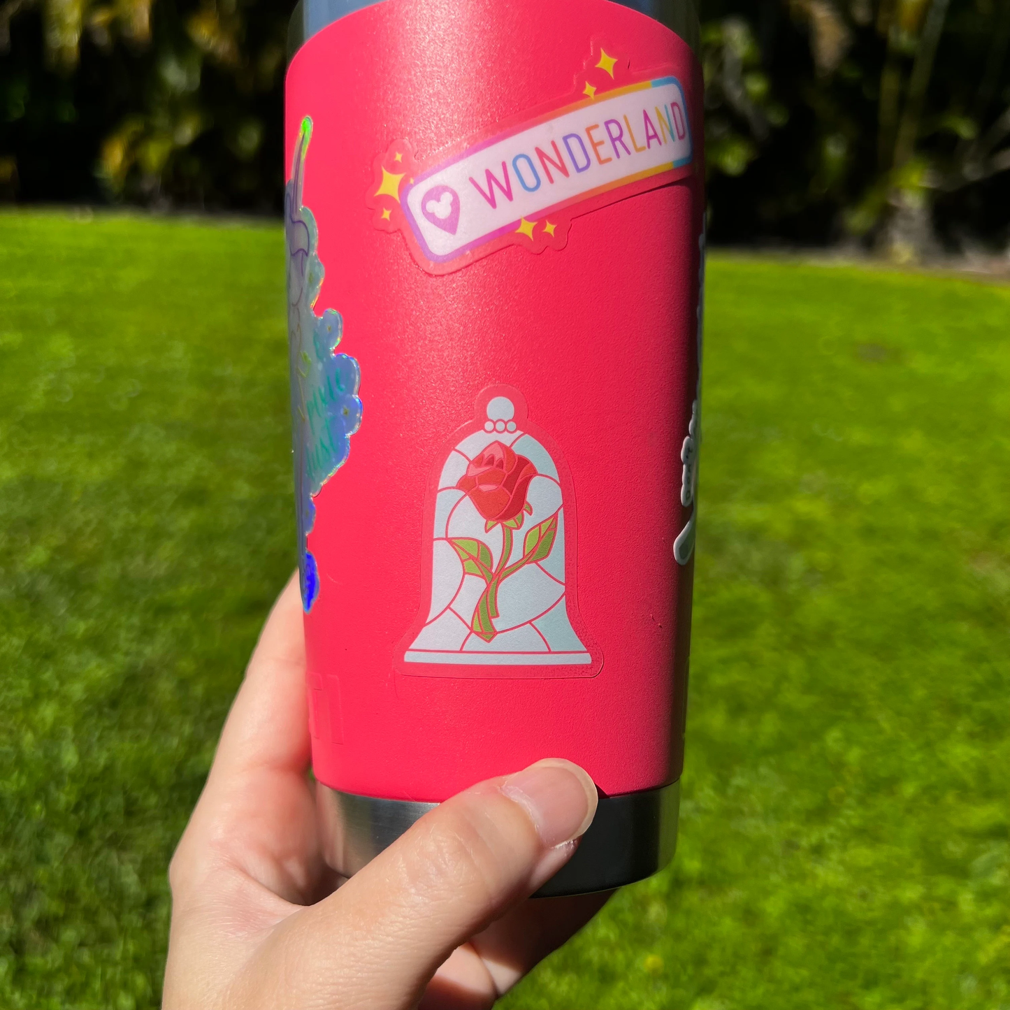 Beauty & The Beast Enchanted Rose Sticker