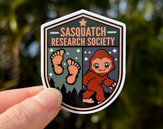 Sasquatch Research Society Sticker