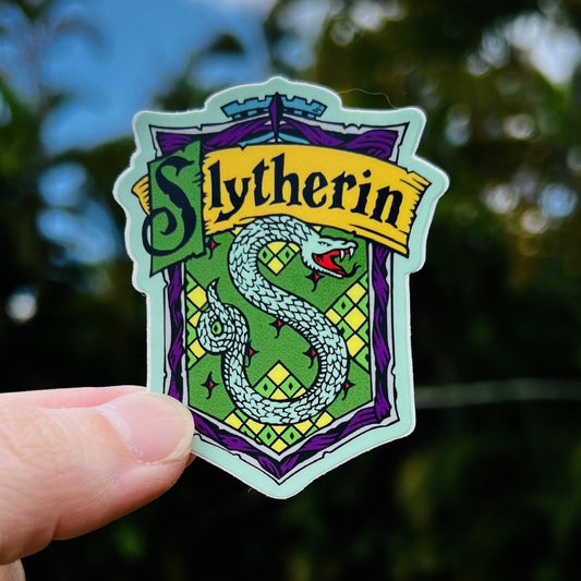 Slytherin House Crest Sticker